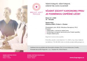 Invitation to the seminar - early detection of breast cancer